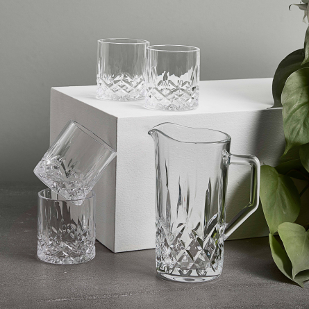 Harvey 5 dele glassæt med kande og 4 glas
