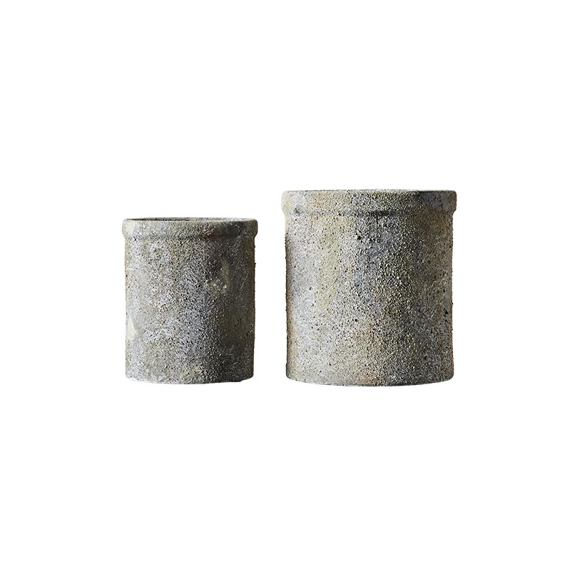 Treasure Krukkesæt - S/2 Terracotta - Ø18xH21 cm / Ø23xH25 cm