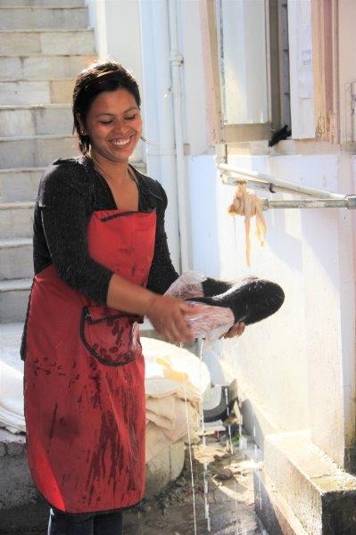 EGOS Slip On Simple, Mustard - størrelse 36*