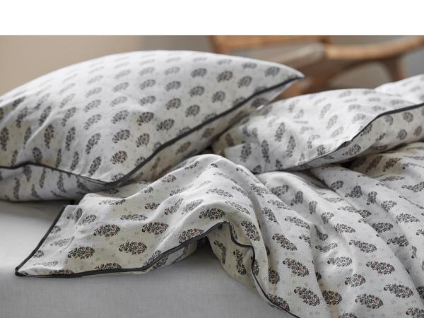 Södahl organic Boheme Sengetøj 140 x 200 cm Grey*