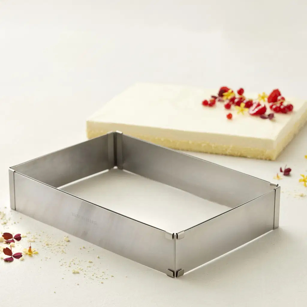 Blomsterbergs Justerbar kageramme 28 x 18 x 5 cm Stål