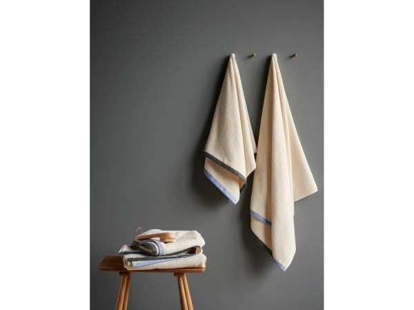 Södahl Contrast Håndklæde 50 x 70 cm Sky Blue*