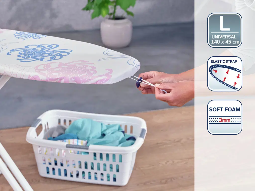 Leifheit Strygebetræk Cotton Classic Universal 140x45cm