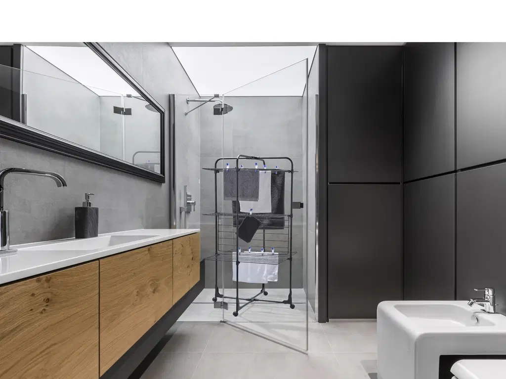 Leiftheit Tørrestativ Tower 270 Sort