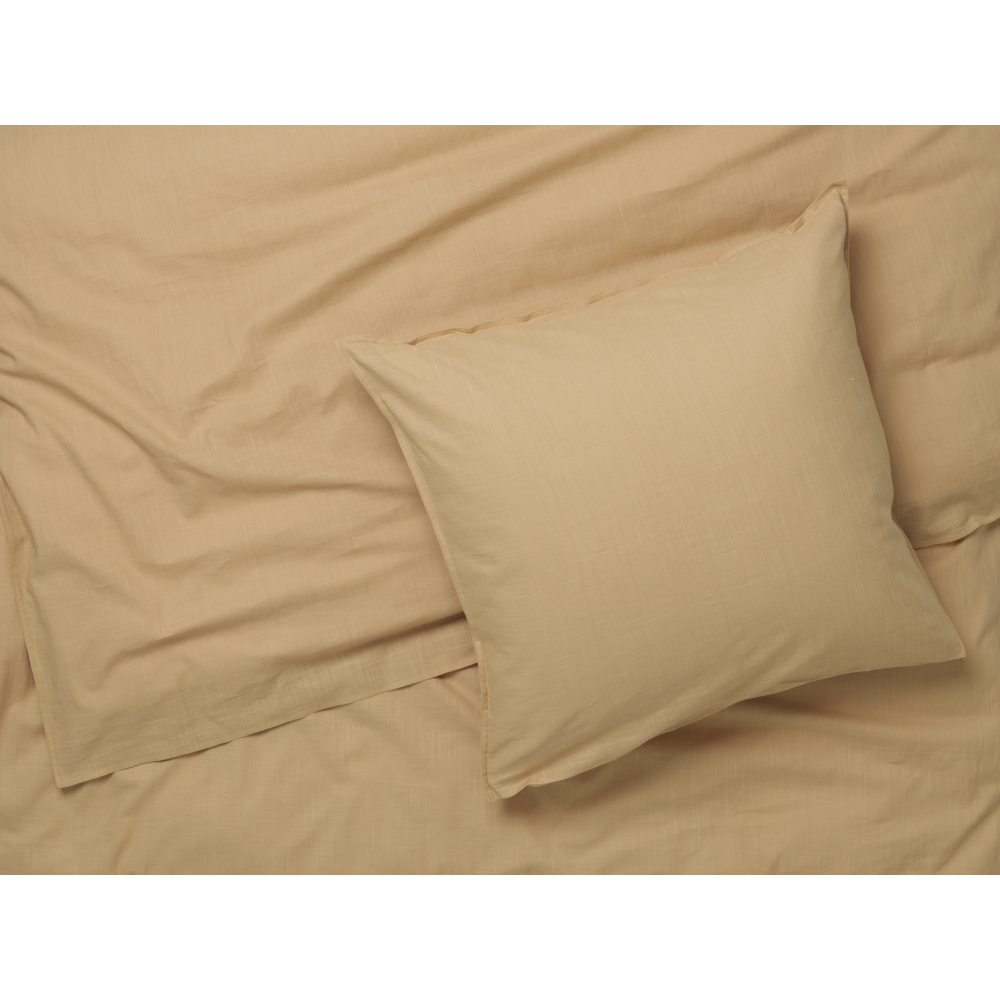 Monochrome Pudebetræk, 60 x 63 cm, okker *