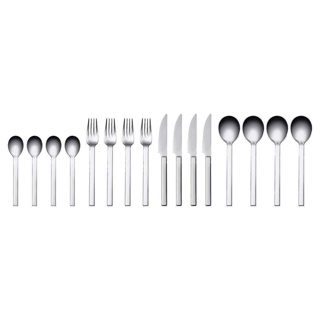 Studio Round Bestiksæt Storm 16 dele Rustfrit stål 18/8