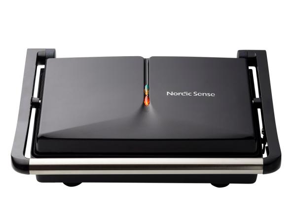 Nordic Sense Paninigrill 1000 watt Sort