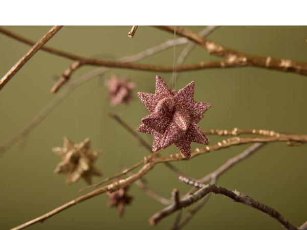 Medusa-Copenhagen Stjerne Ophæng Dia 5 cm Pink*