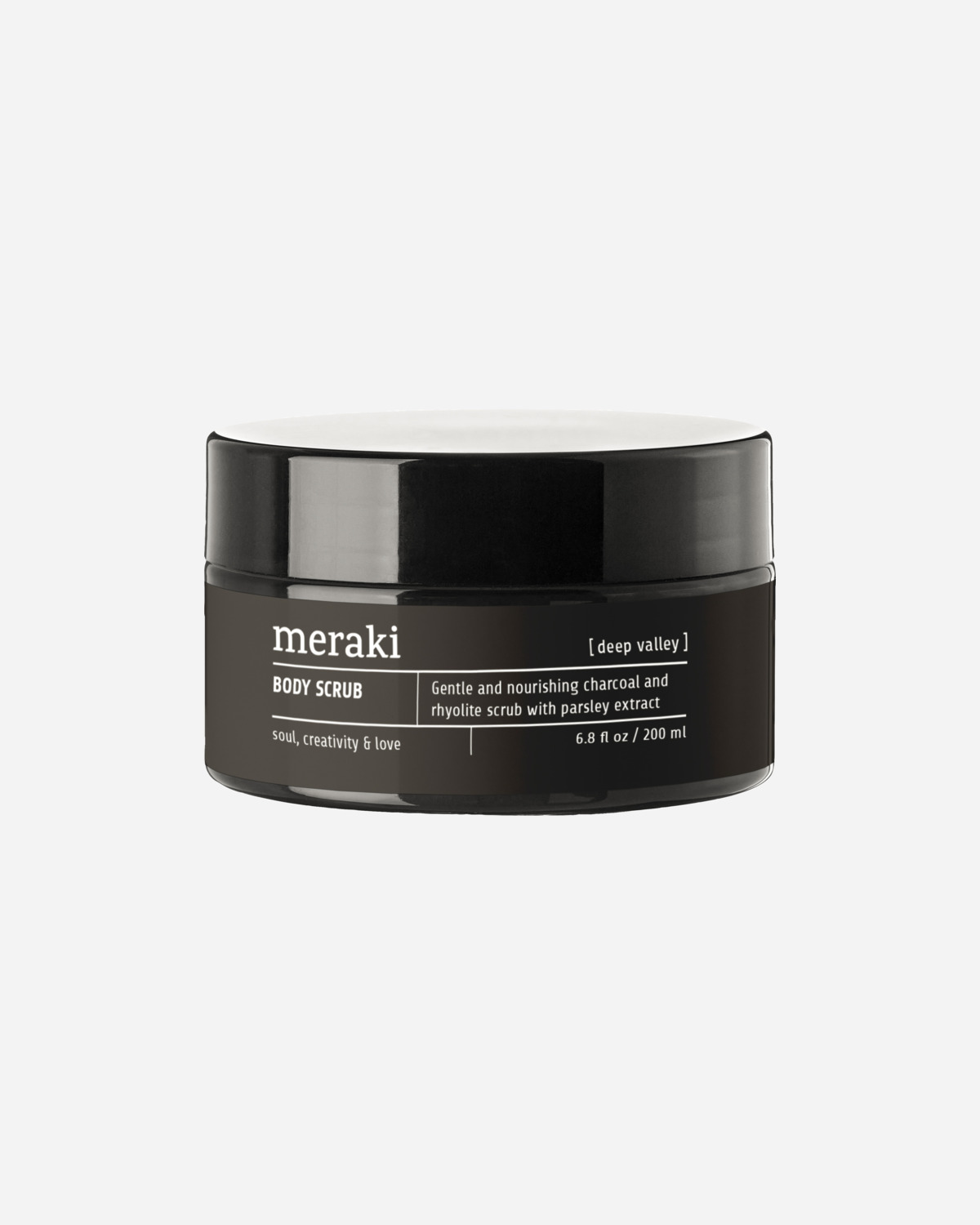 Meraki Body scrub, Deep valley, 200 ml