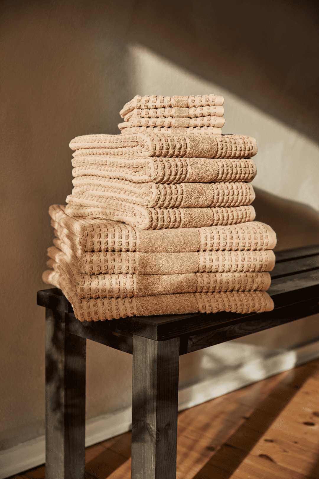 Check Håndklæde 50x100 cm sand