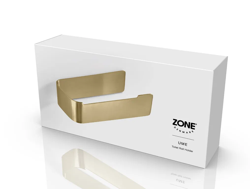 Zone Denmark Toiletrulleholder Ume Messing finish