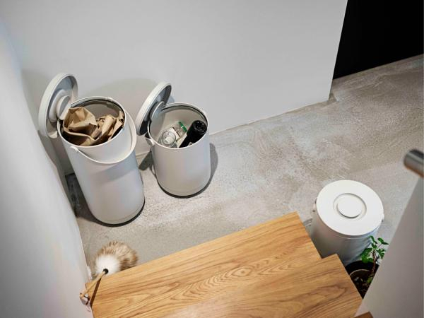 Zone Circular Affaldsspand 22+12 liter Varm Grå