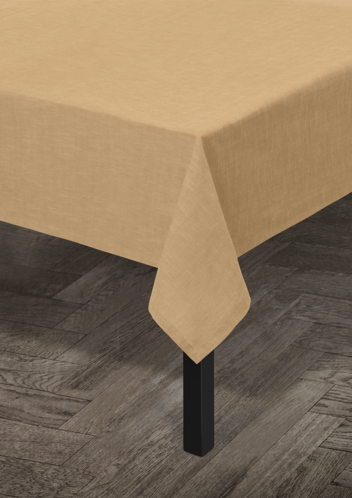 Basic Bomuldsdug, okker, 150 x 320 cm