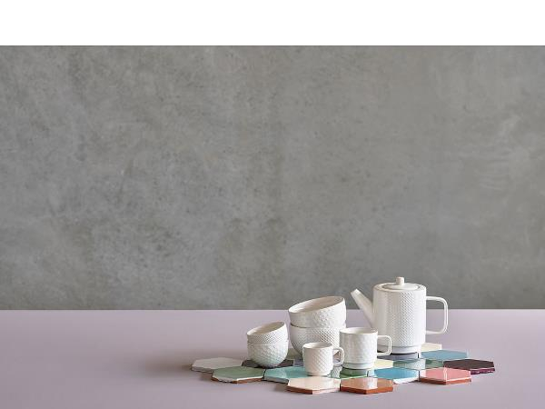 Villa Collection Elstra Tekande m. tefilter Dia. 20,8 x 16 cm 1,05 liter Offwhite