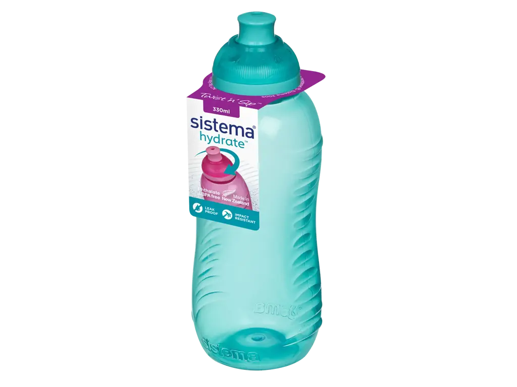 Sistema Twist ‘n’ Sip 330ml, teal