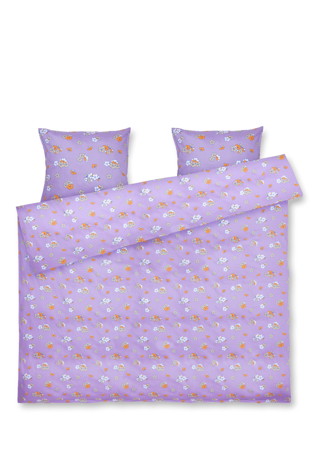 Juna Grand Pleasantly Sengetøj 200x220 cm lavendel