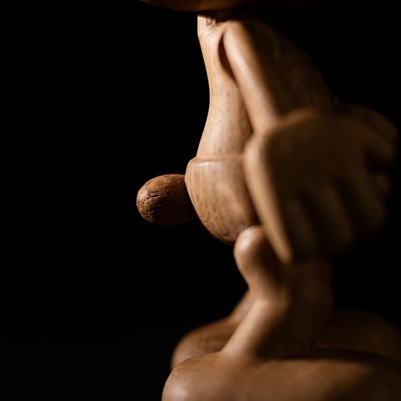 Smurfs x Wood Smurf Eg Large