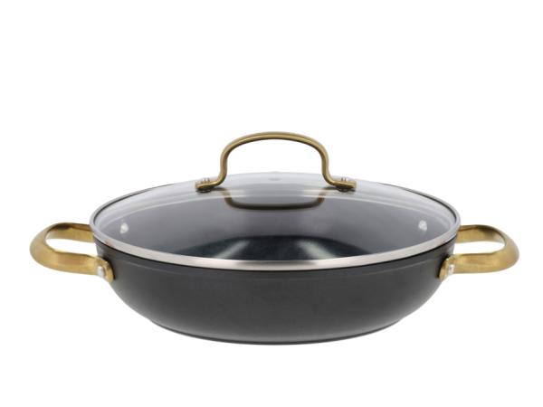 HOLM Brasserie Sautergryde keramisk non-stick Dia 26 x 6,4 cm 2,7 liter Sort