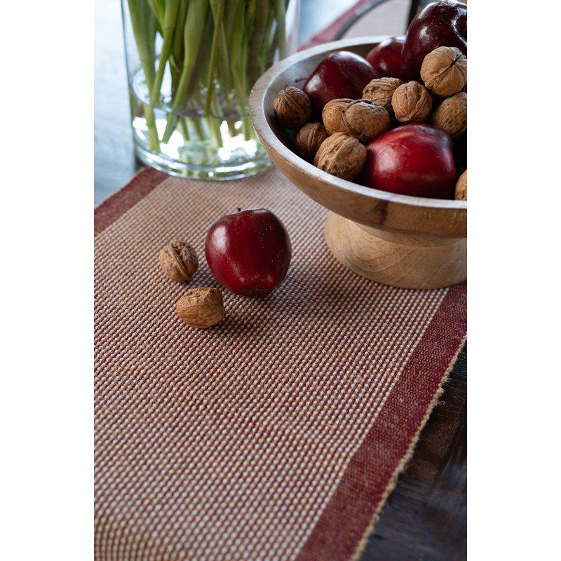 Tore løber 35x90cm, rød