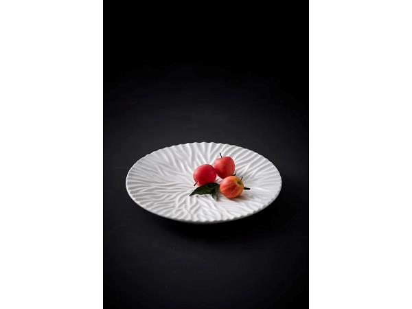 Morsø Flame Fad Dia 32,5 x 4,5 cm Hvid*