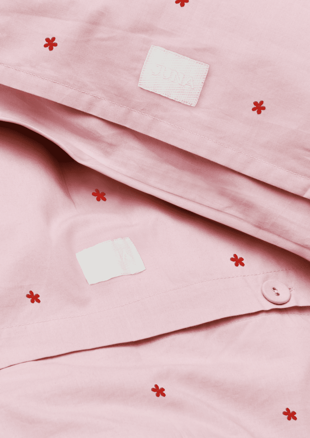 Daisy Sengetøj 140x220 cm pink/rød