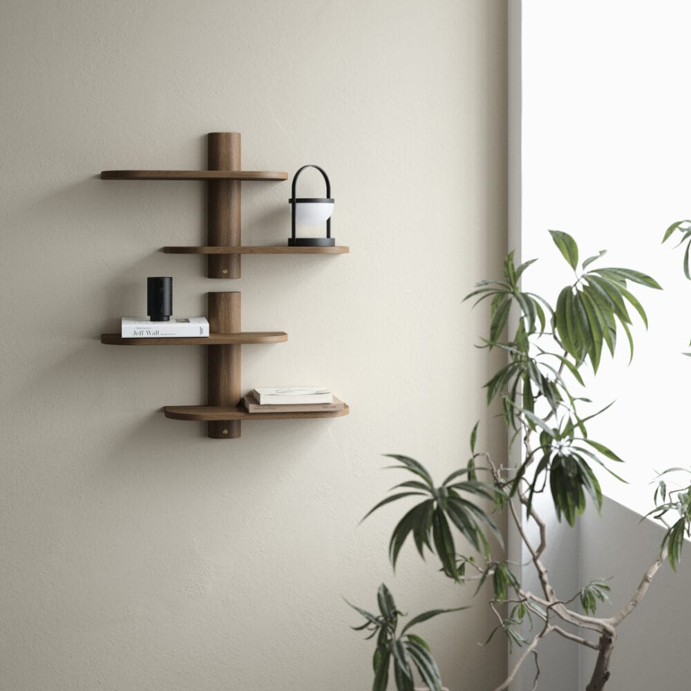 Bend shelf - 50 x 18 x H40 cm Eg
