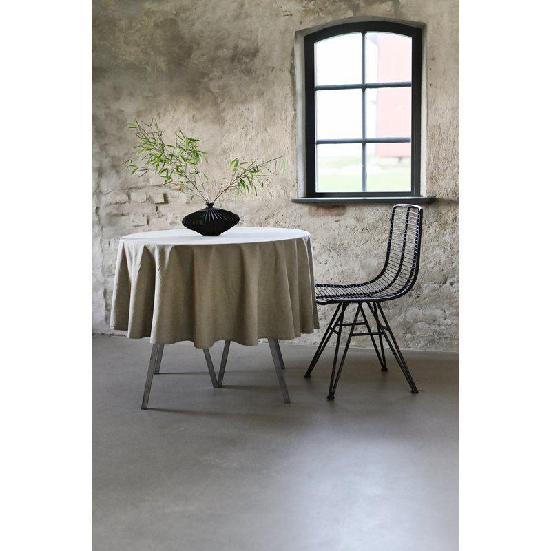 Eden dug, Ø180 cm, Hørfarve