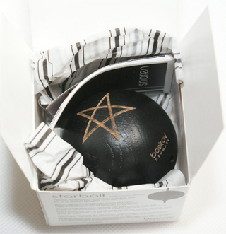 Starball black - malet egetræ