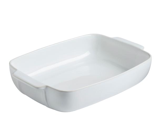 Pyrex Fad rektangulært 35 x 25 cm Hvid