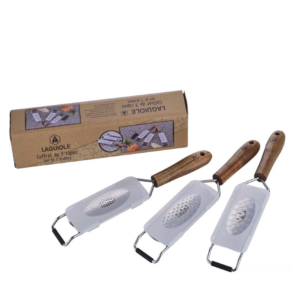 Laguiole Rivejern, sæt med 3