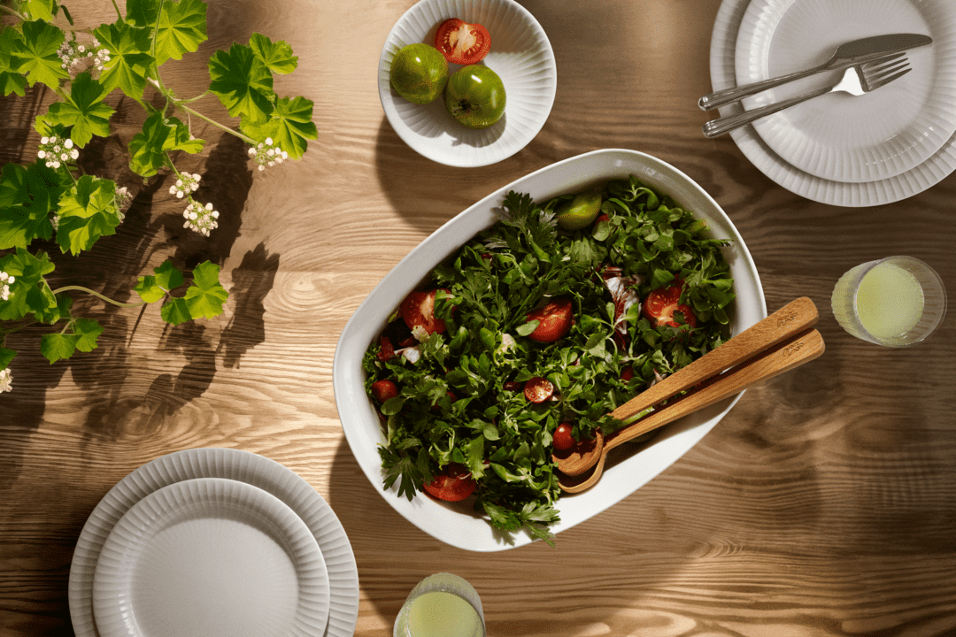 Kähler Hammershøi Ovnfast fad 39x29.5 cm hvid