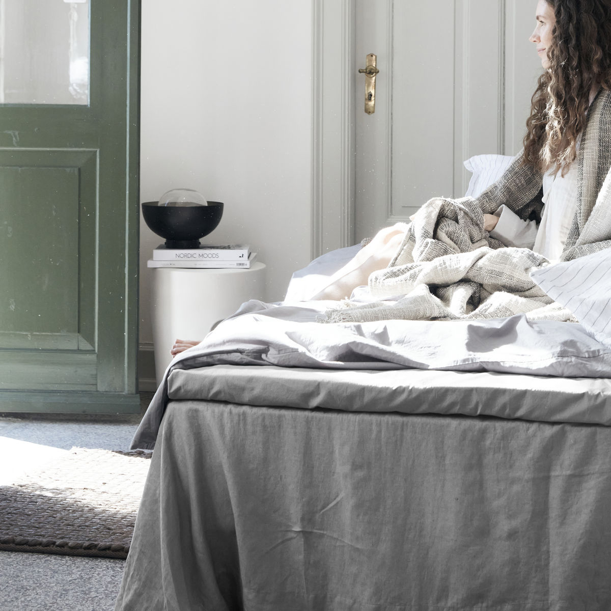 Sengekappe, Gunhild, 280 x 280 cm, rock