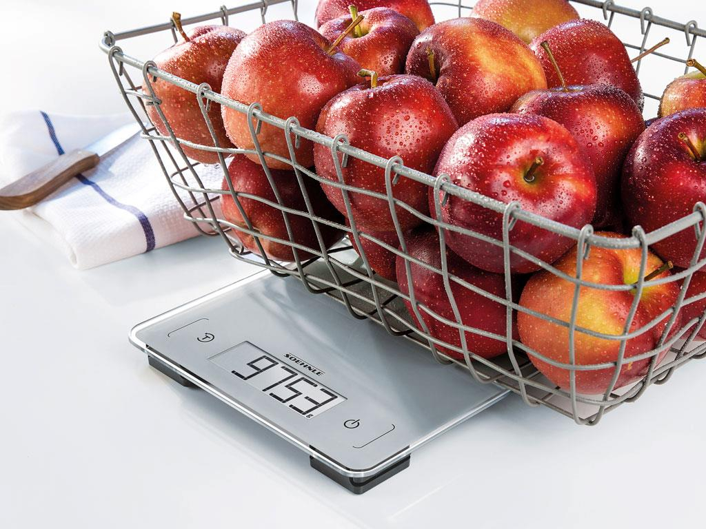 Soehnle Page Aqua Proof Køkkenvægt Hvid, vandtæt