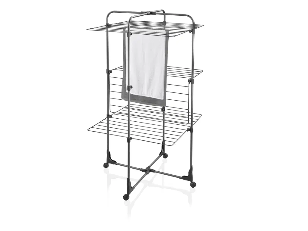 Leiftheit Tørrestativ Tower 270 Sort