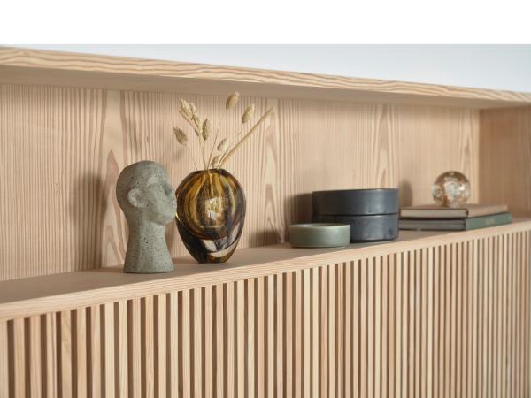 Villa Collection Talvik Figur Hoved 8,5 x 8,5 x 15 cm Lys olivengrøn
