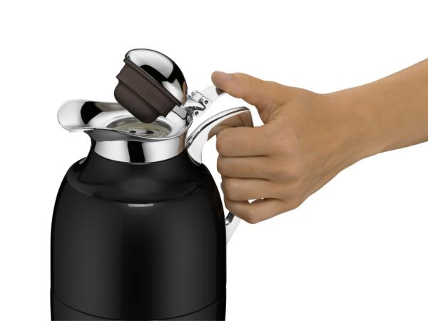 Alfi Juwel Termokande 16 x 13 x 25 cm 1 liter Blank sort