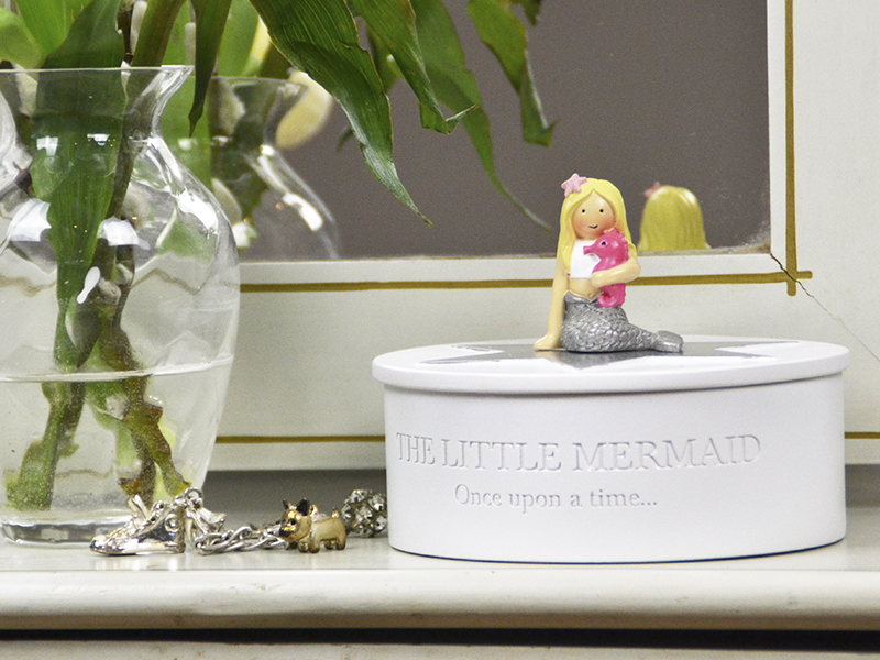 Smykkeskrin Den lille havfrue
