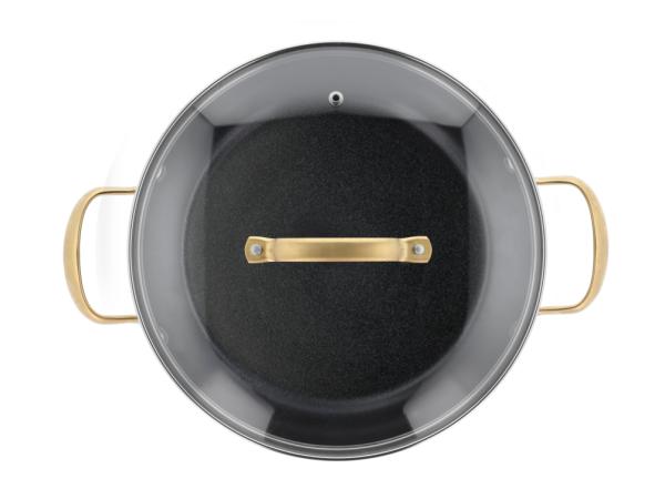HOLM Brasserie Sautergryde keramisk non-stick Dia 26 x 6,4 cm 2,7 liter Sort