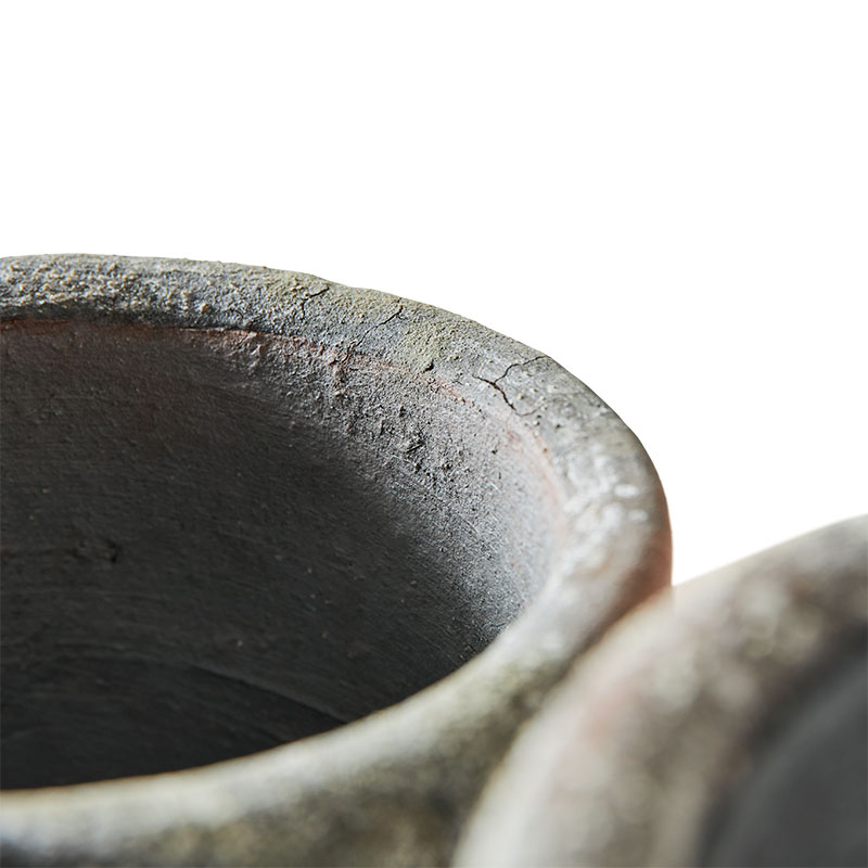 Treasure Krukkesæt - S/2 Terracotta - Ø18xH21 cm / Ø23xH25 cm