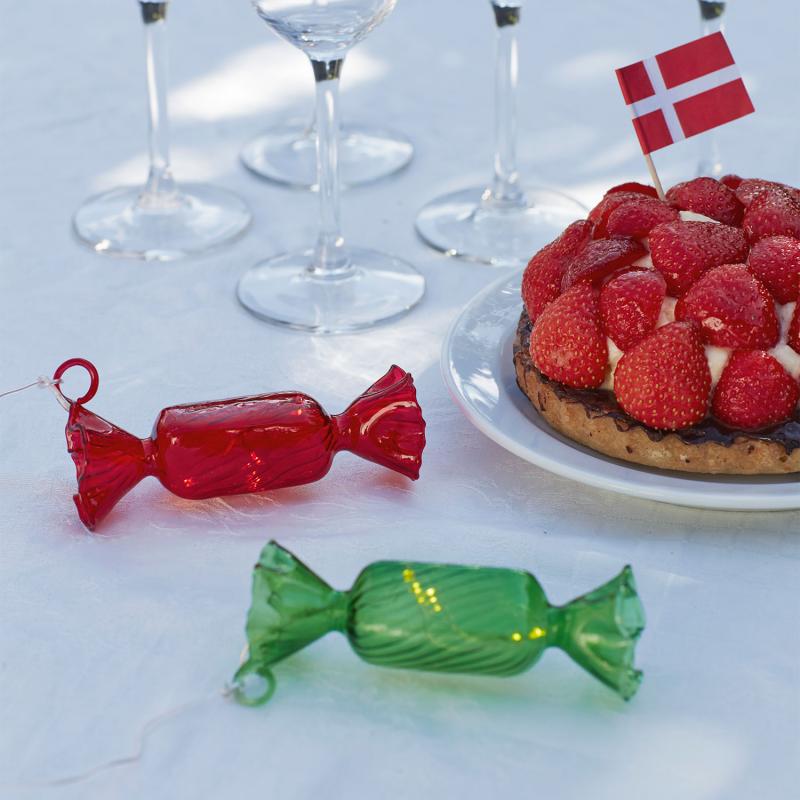 Hannah Candy H12cm Rød