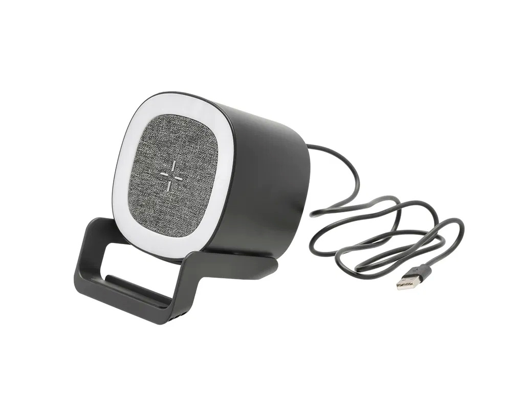 Still Højtaler med oplader og lampe, Sort