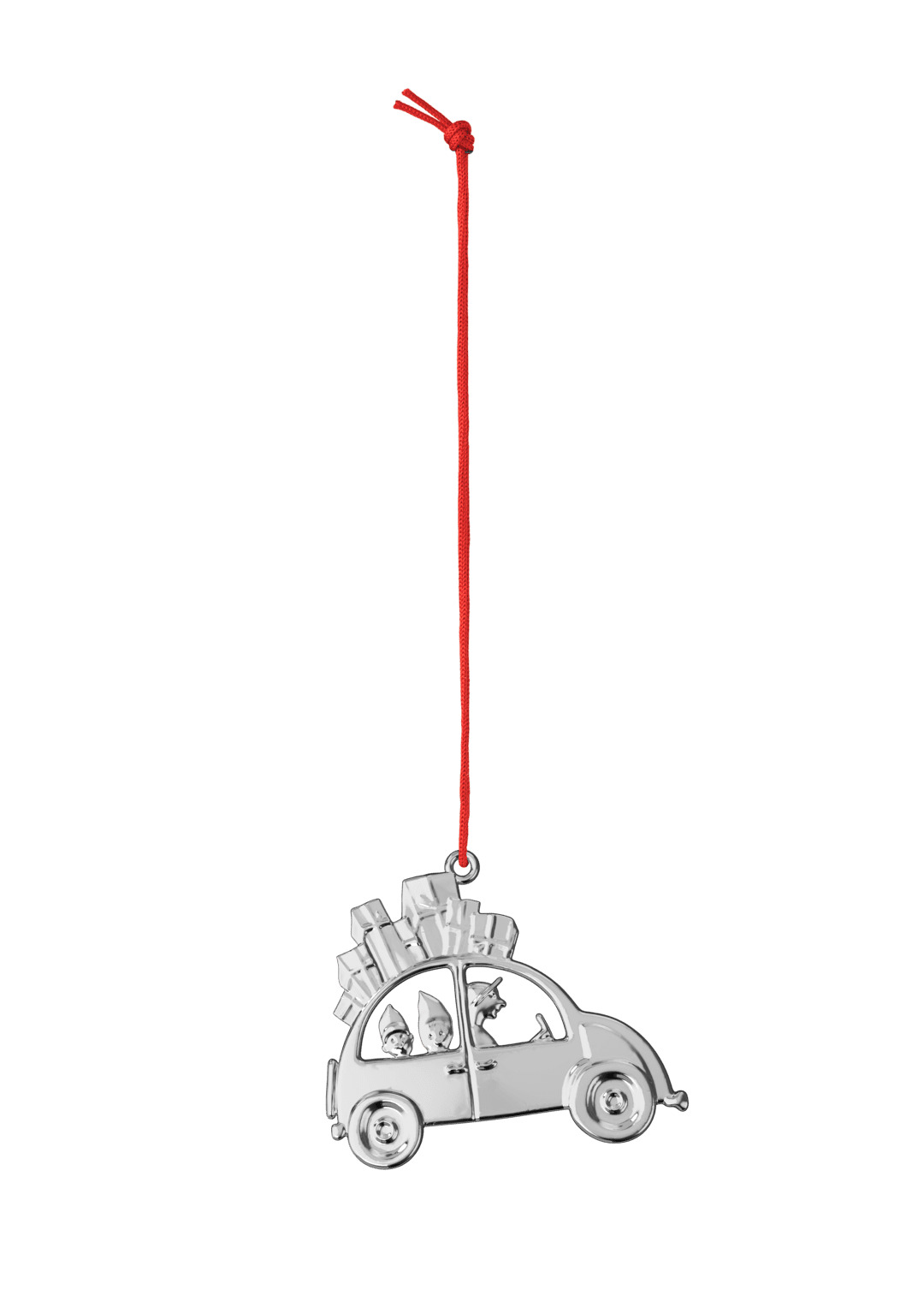 Julebil H6.5 forsølvet Karen Blixens Jul