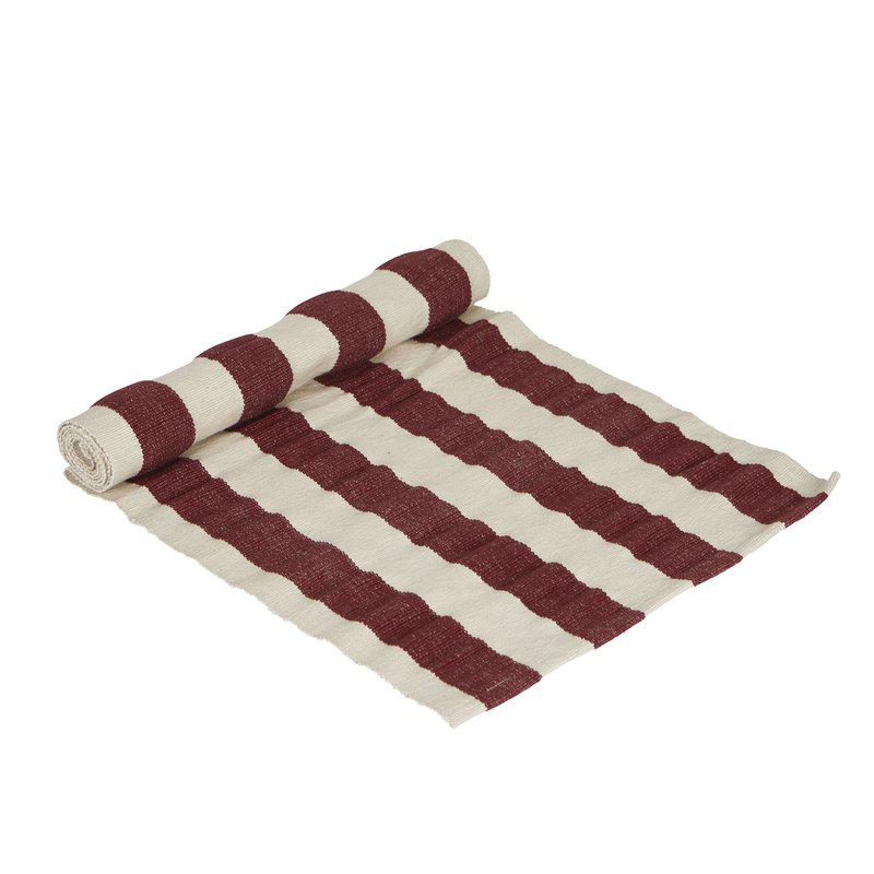 Stig løber 35x120cm, rød