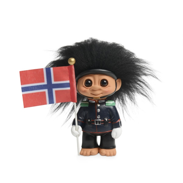 Lykketrold, Norsk Garder med flag