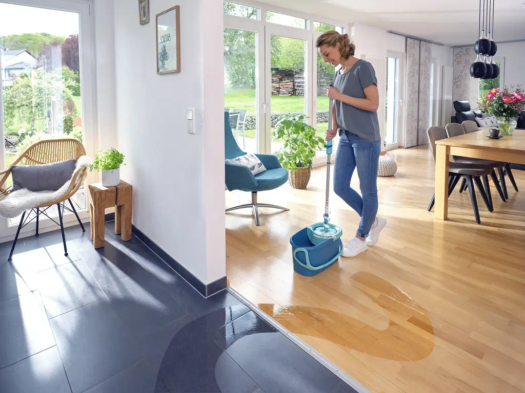 Leifheit Gulvvaskersæt CLEAN TWIST DISC ERGO Grøn