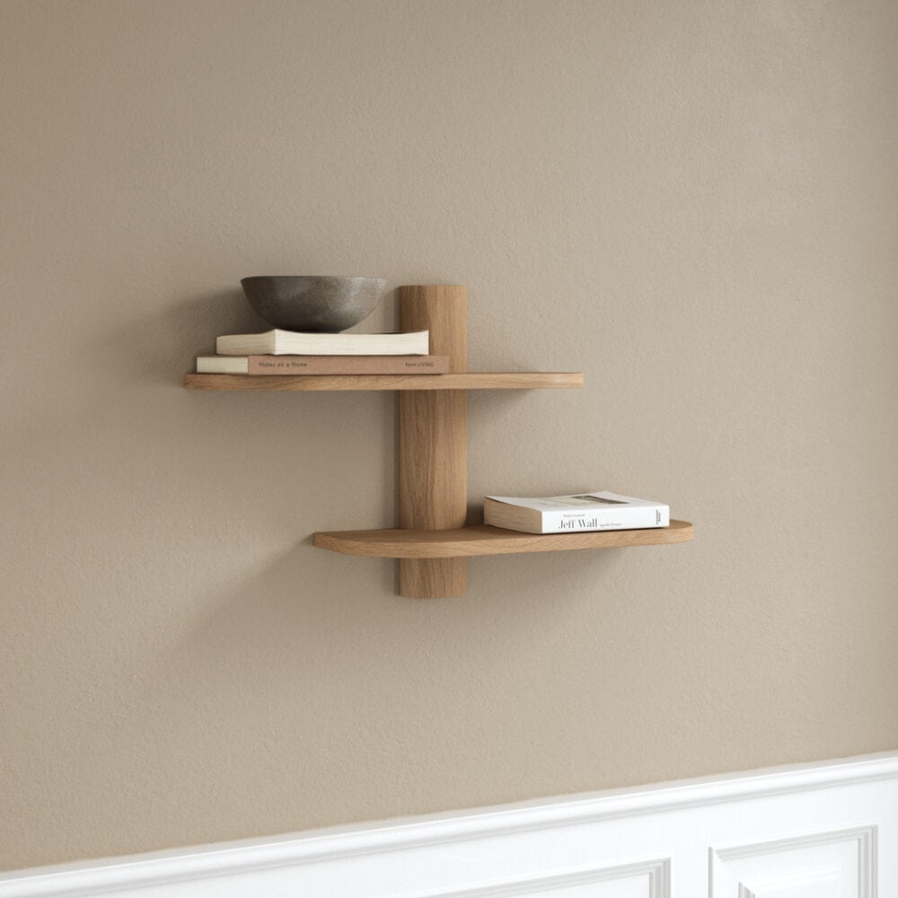 Bend shelf - 50 x 18 x H40 cm Eg