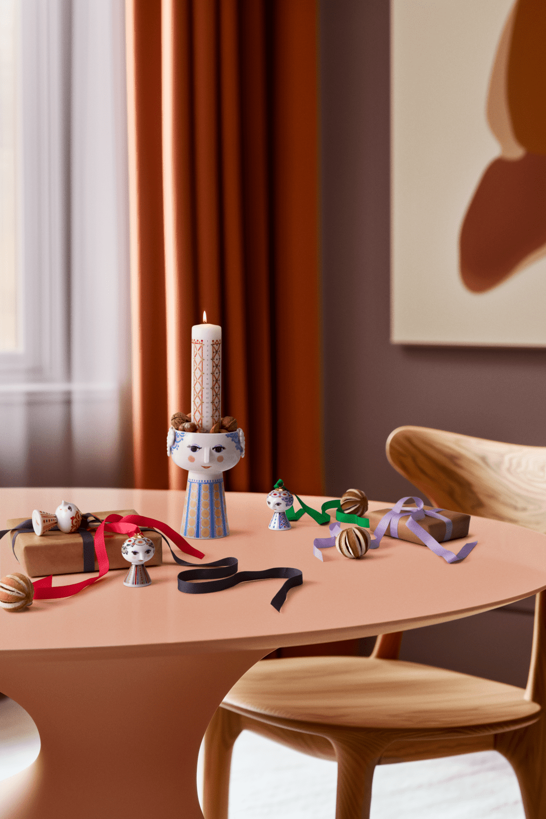 Wiinblad Eva Juleophæng 2025 H7.5 rød