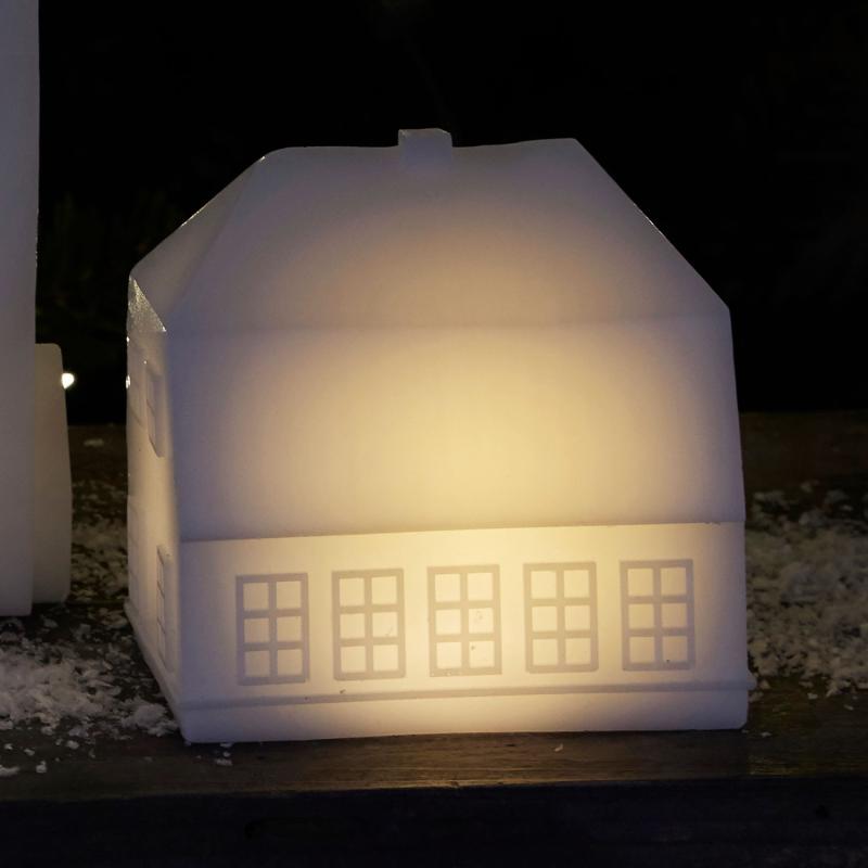 Sirius Copenhagen Herregårdsvilla, hvid, B12xL11,5x7,5cm