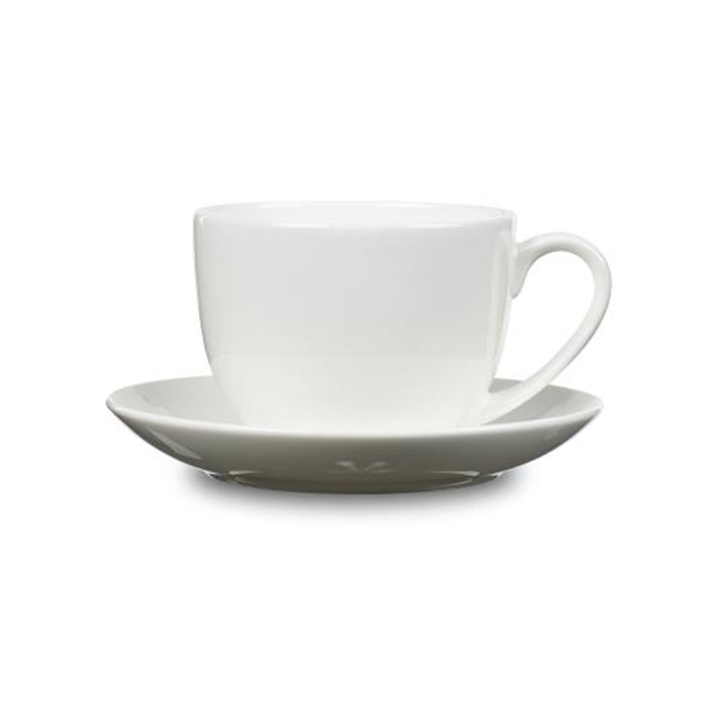 BITZ Kop m/underkop 24 cl hvid*