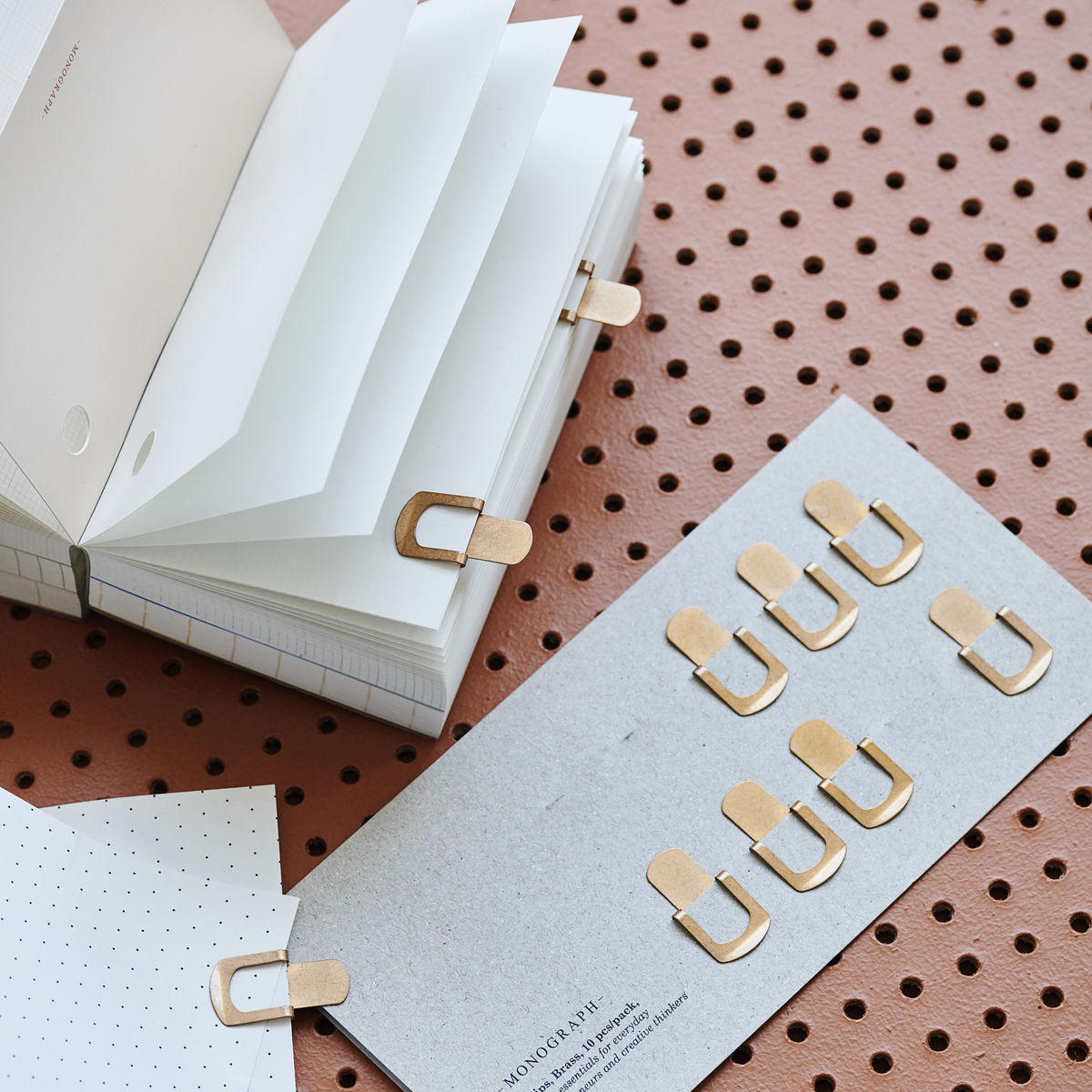 Organize Klips, kobber finish*